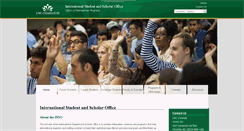 Desktop Screenshot of isso.uncc.edu