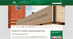 Desktop Screenshot of ifest.uncc.edu