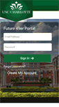 Mobile Screenshot of futurefortyniners.uncc.edu