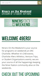 Mobile Screenshot of now.uncc.edu