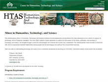 Tablet Screenshot of htas.uncc.edu