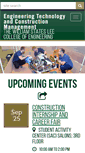 Mobile Screenshot of et.uncc.edu