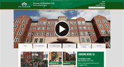 Desktop Screenshot of housing.uncc.edu