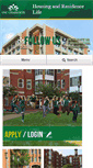 Mobile Screenshot of housing.uncc.edu