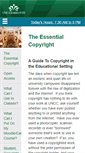 Mobile Screenshot of copyright.uncc.edu