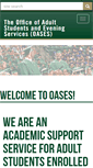 Mobile Screenshot of oases.uncc.edu