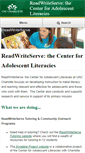 Mobile Screenshot of literacy.uncc.edu