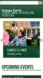 Mobile Screenshot of campusevents.uncc.edu