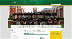 Desktop Screenshot of mas.uncc.edu