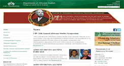 Desktop Screenshot of africana.uncc.edu