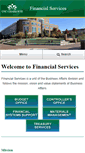Mobile Screenshot of finance.uncc.edu