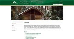Desktop Screenshot of mseap.uncc.edu