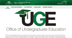 Desktop Screenshot of academicservices.uncc.edu