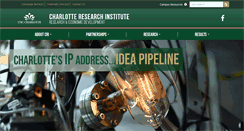 Desktop Screenshot of cri.uncc.edu