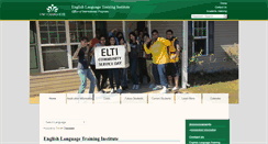 Desktop Screenshot of elti.uncc.edu