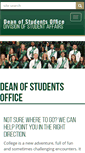 Mobile Screenshot of dso.uncc.edu