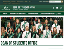 Tablet Screenshot of dso.uncc.edu