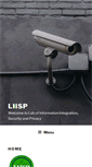 Mobile Screenshot of liisp.uncc.edu