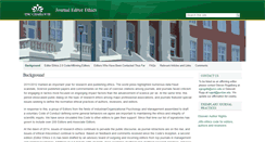 Desktop Screenshot of editorethics.uncc.edu