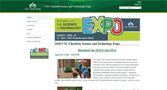 Desktop Screenshot of ncsciencefestival.uncc.edu