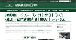 Desktop Screenshot of lrc.uncc.edu