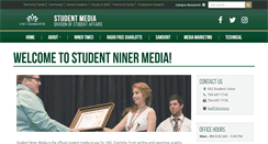 Desktop Screenshot of mymedia.uncc.edu