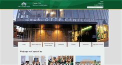 Desktop Screenshot of centercity.uncc.edu