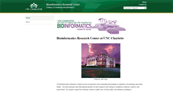 Desktop Screenshot of brc.uncc.edu